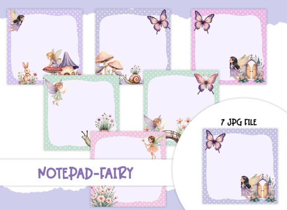 Download Fairy Memo Pad - Notepad - Stationery - Notepad Collection