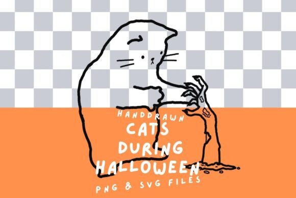 Download Halloween Cat Fighting with a Zombie - Fighting Collection