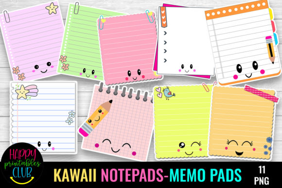 Download Kawaii Notepad- Memo Pad- to Do List - Notepad Collection